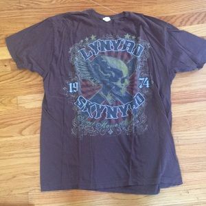 Brown Lynda’s Skynyrd Band Shirt from Tour
